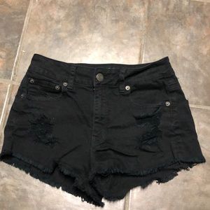 American eagle high rise shorts